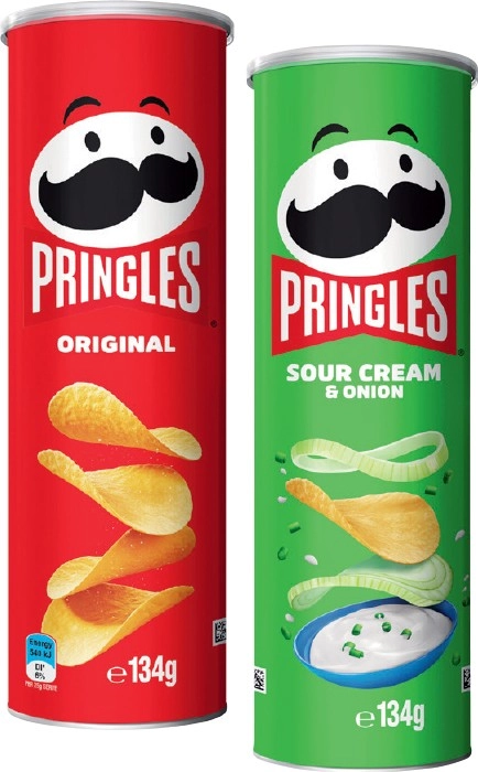 Pringles Chips 118‑134g Selected Varieties