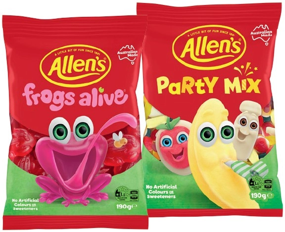 Allen’s Medium Bag 140‑200g Selected Varieties