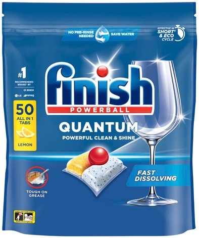 Finish Tablets Ultimate All In One Lemon Sparkle 50 Pack