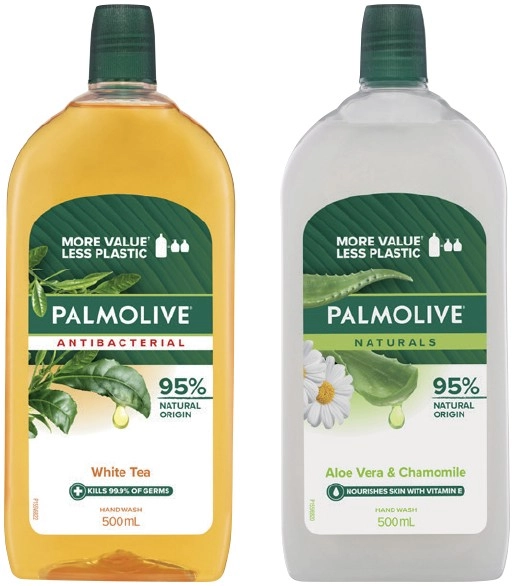 Palmolive Liquid Hand Wash Refill 500mL Selected Varieties