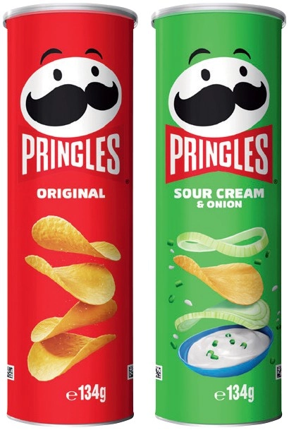 Pringles Chips 118‑134g Selected Varieties