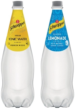 Schweppes Mixers, Soft Drink or Natural Mineral Water 1.1 Litre Selected Varieties