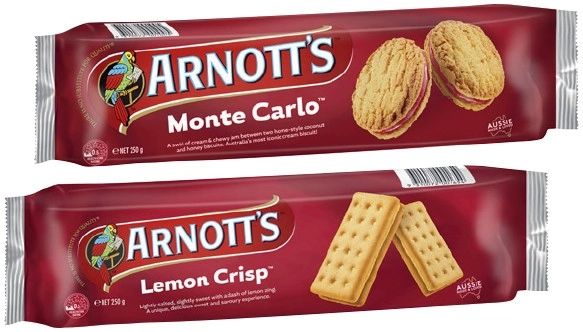 Arnott's Cream Biscuits 200‑250g Selected Varieties