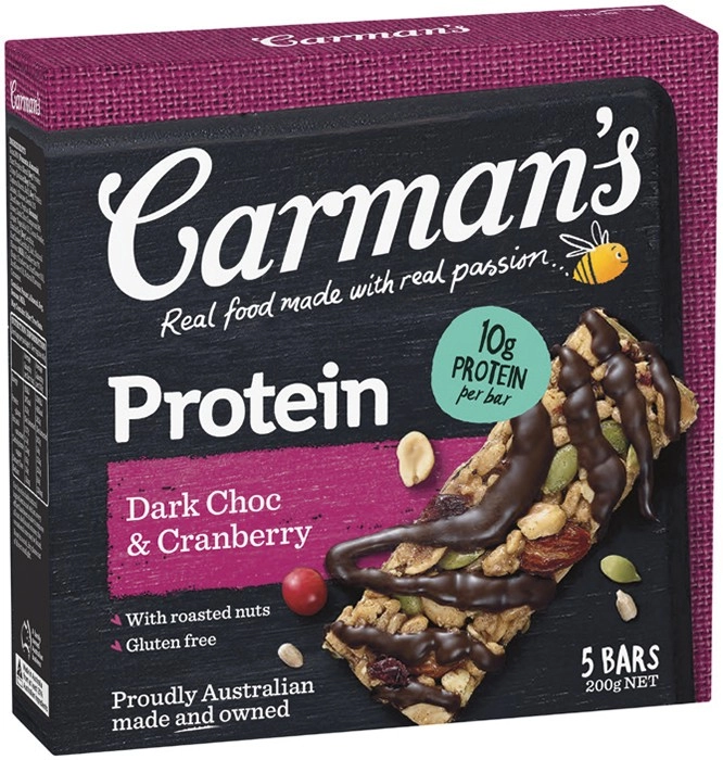 Carman's Protein Bars 5 Pack Selected Varieties