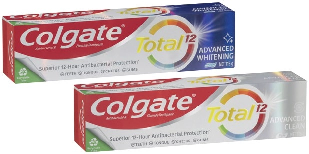 Colgate Total Premium Toothpaste 115g Selected Varieties