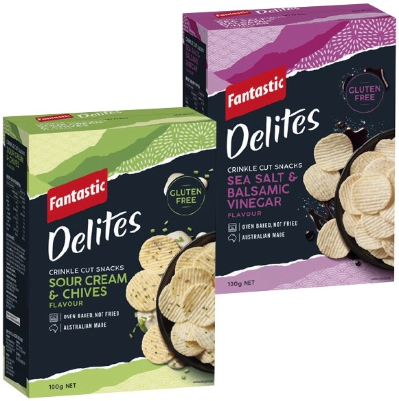 Fantastic Delites 100g Selected Varieties