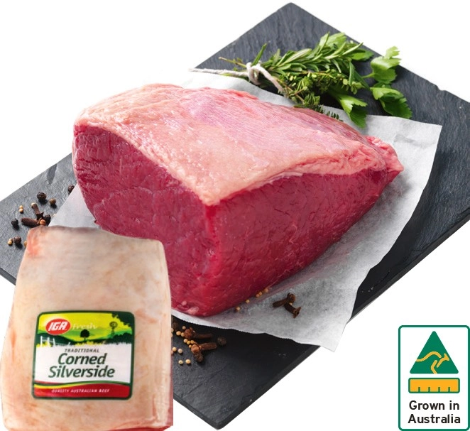 IGA Australian Beef Corned Silverside