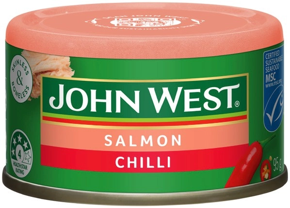 John West Salmon 95g Selected Varieties