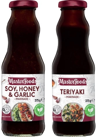 MasterFoods Marinade 375g Selected Varieties