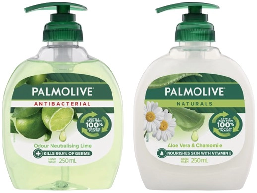 Palmolive Softwash Liquid Handwash 250mL Selected Varieties