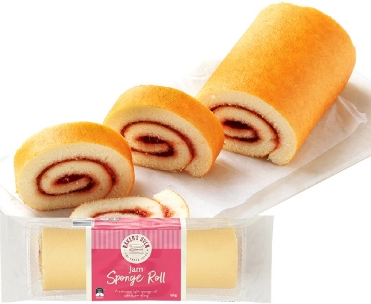 Baker’s Oven Sponge Rolls 400g Selected Varieties