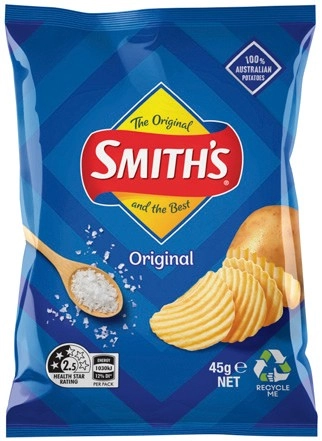 Smith’s Crinkle Cut Chips 45g Selected Varieties