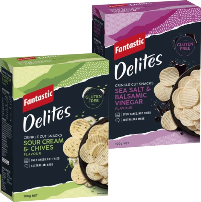 Fantastic Delites 100g Selected Varieties