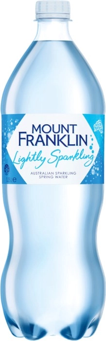 Mount Franklin Lightly Sparkling Water 1.25 Litre Selected Varieties