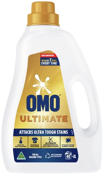 OMO Expert Laundry Liquid 2 Litre, Powder 2kg or Capsules 28 Pack Selected Varieties