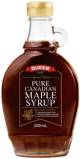 Queen Pure Canadian Maple Syrup 250mL