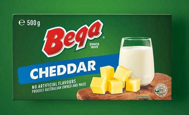 Bega Cheddar Cheese Block 250g