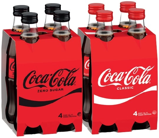 Coca‑Cola 4x330mL Selected Varieties