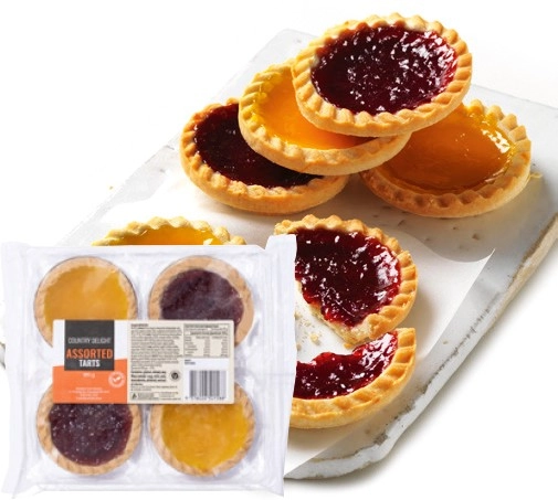 Country Delight Tarts 4 Pack Selected Varieties