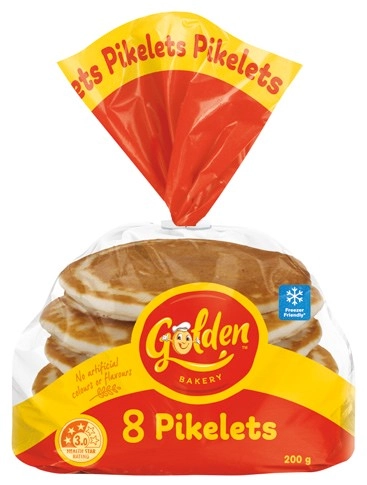 Golden Pikelets 8 Pack