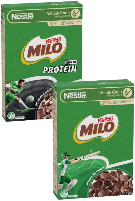 Nestlé Milo Cereal 535‑620g Selected Varieties