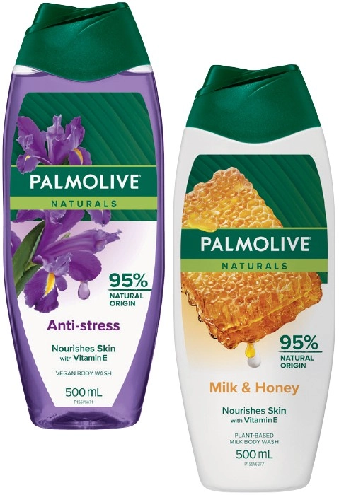 Palmolive Body Wash 500mL Selected Varieties