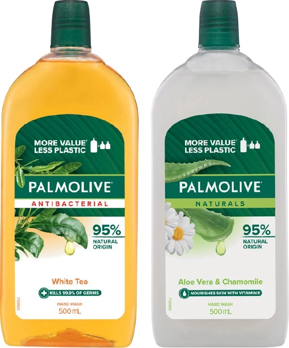 Palmolive Liquid Hand Wash Refill 500mL Selected Varieties