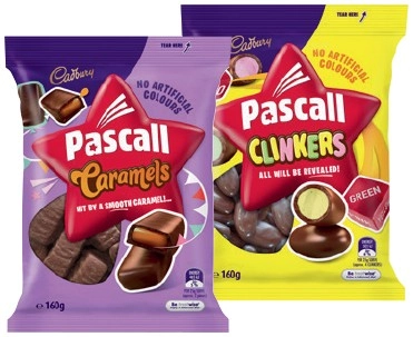 Pascall Chocolate Share Bag 120-185g or Cadbury Bitesize 120-150g Selected Varieties