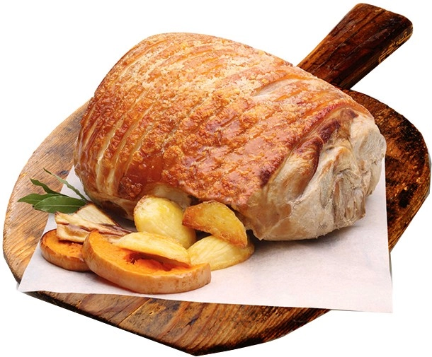 Pork Leg Roast with Crackle Hot & Ready to Eat