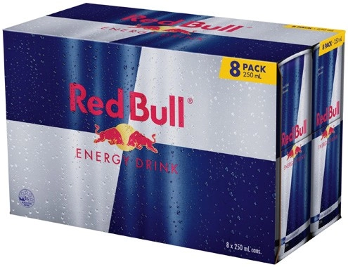 Red Bull Energy Drink 8x250mL Selected Varieties