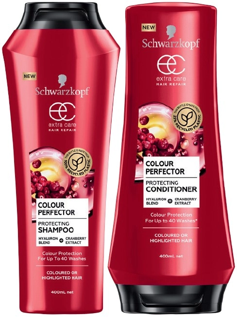 Schwarzkopf Extra Care Hair Repair Shampoo or Conditioner 400mL Selected Varieties