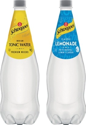 Schweppes Mixers, Soft Drink or Natural Mineral Water 1.1 Litre Selected Varieties