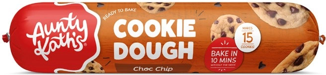 Aunty Kath’s Cookie Dough 450g Selected Varieties