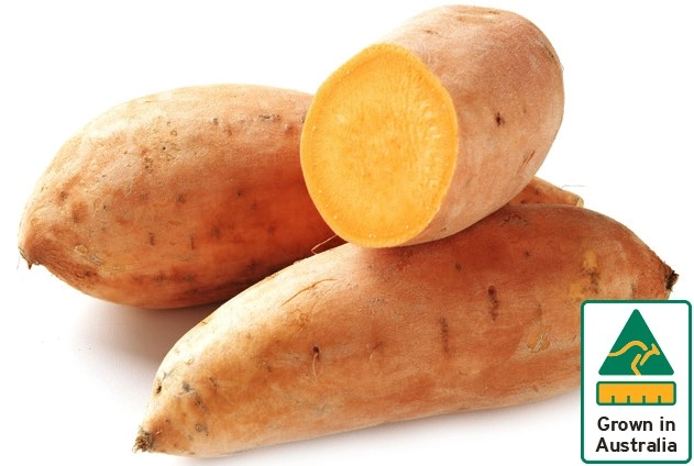 Australian Gold Sweet Potatoes