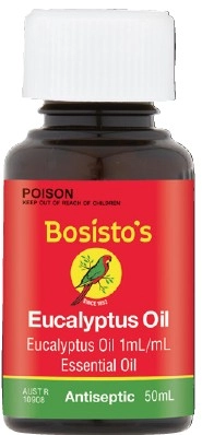 Bosisto’s Eucalyptus Oil 50mL*