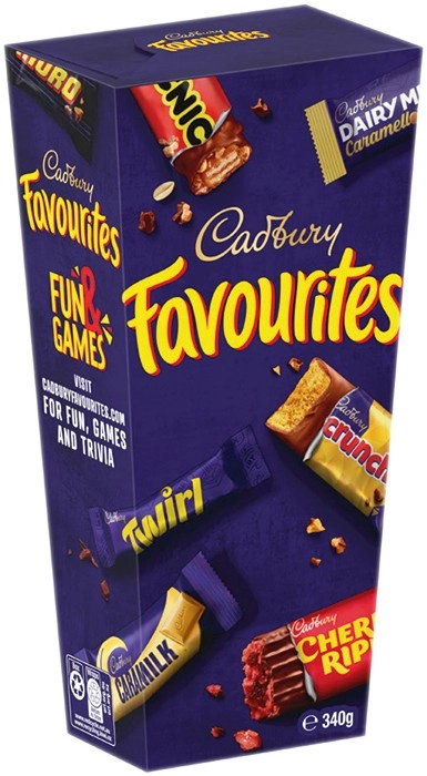 Cadbury Favourites 336‑340g Selected Varieties