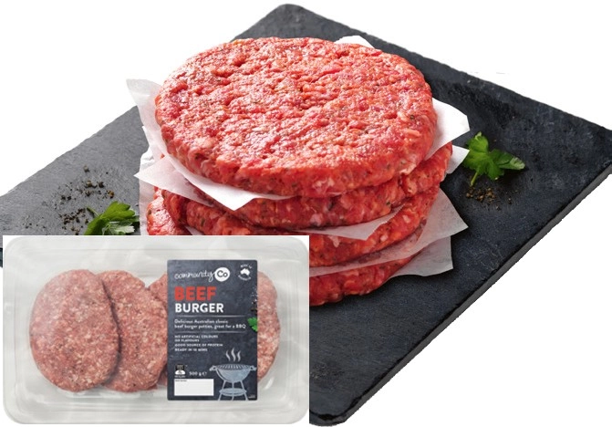 Community Co BBQ Beef Burger 500g