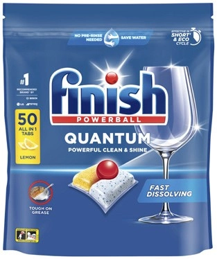 Finish Tablets Ultimate All In One Lemon Sparkle 50 Pack