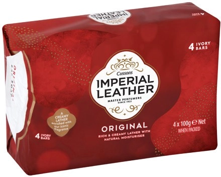 Imperial Leather Original Ivory Bar Soap 4 Pack