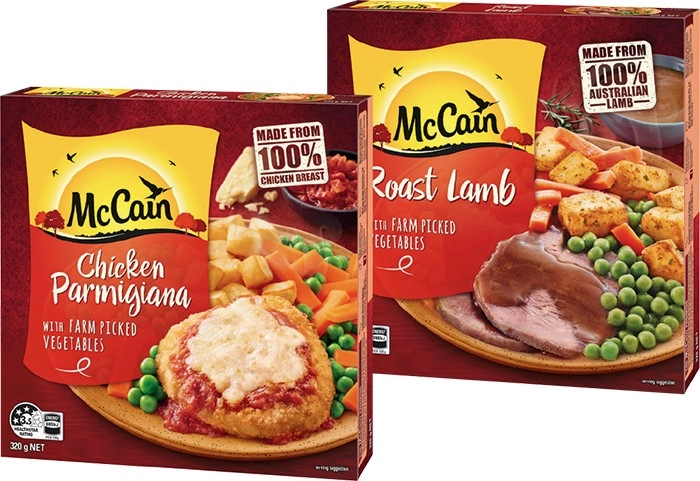 McCain Redbox Frozen Meal 310‑320g Selected Varieties