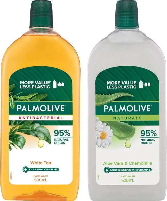 Palmolive Liquid Hand Wash Refill 500mL Selected Varieties