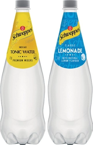 Schweppes Mixers, Soft Drink or Natural Mineral Water 1.1 Litre Selected Varieties