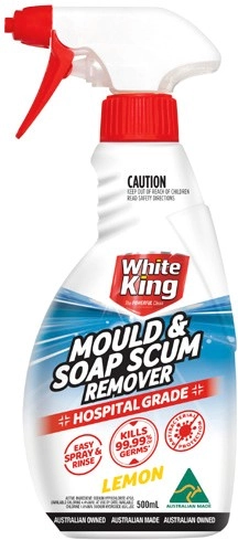 White King Mould & Soap Scum Remover Lemon 500mL