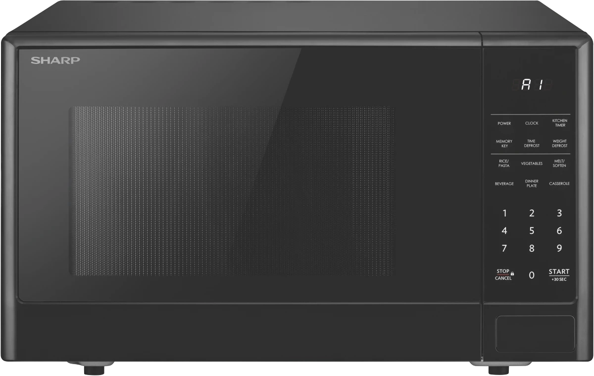 Sharp 28L 1100W Microwave Black