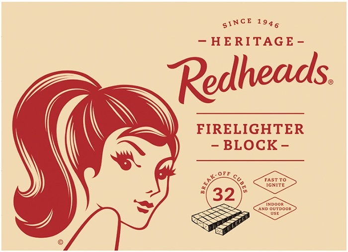 Redheads Classic Firelighters 32 Pack