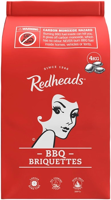 Redheads BBQ Briquettes 4kg