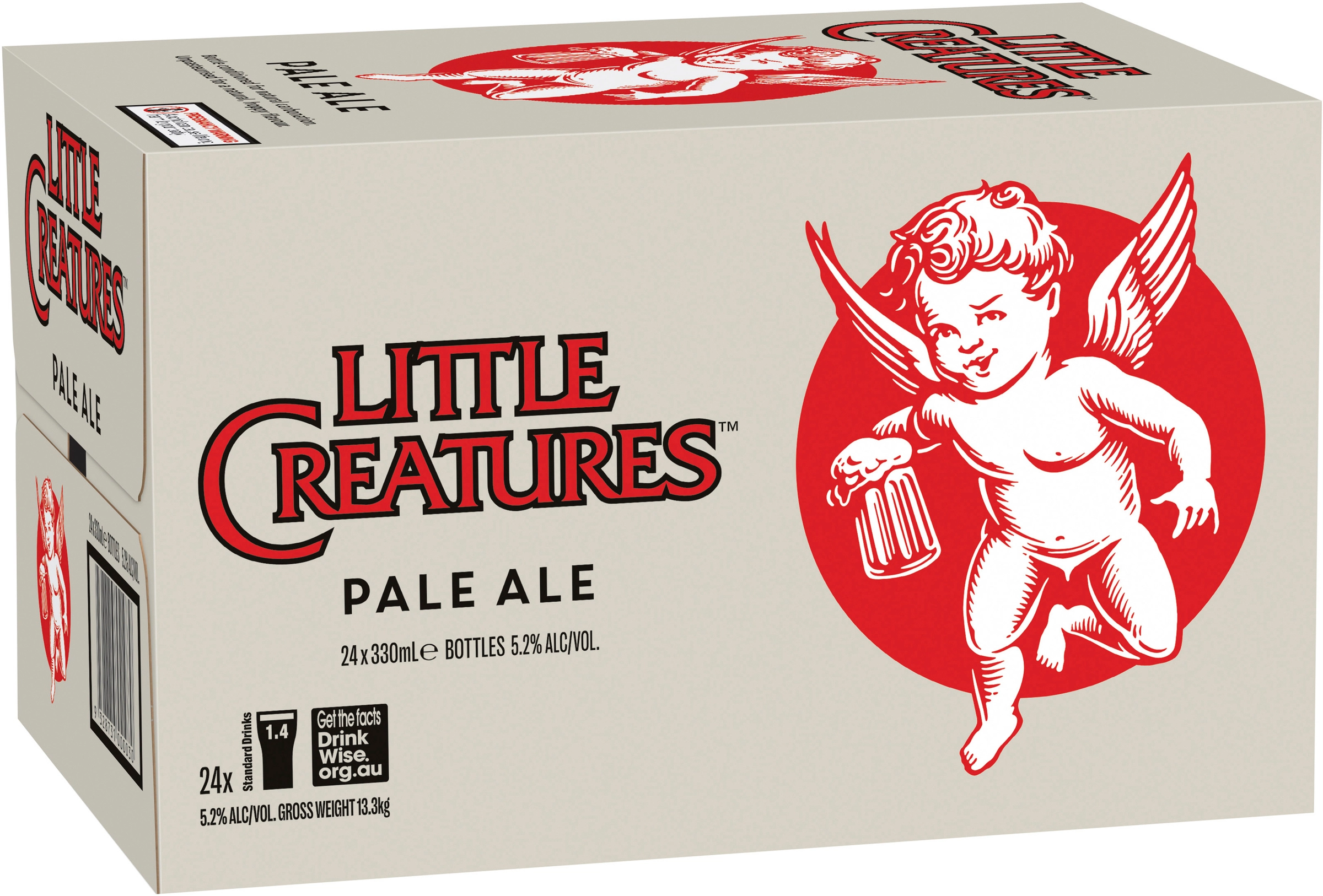 Little Creatures Pale Ale Bottles 24x330mL