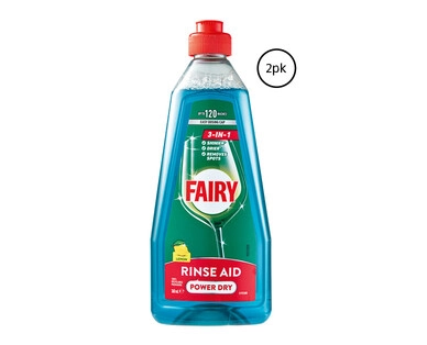 Fairy Rinse Aid 2 x 360ml or Dishwasher Cleaner 2 x 250ml