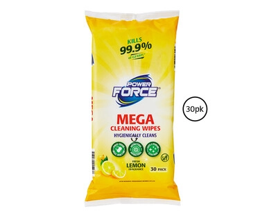 Mega Cleaning Wipes 30pk