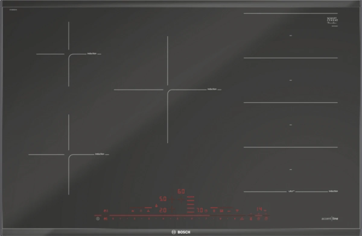 Bosch Series 8 Accentline 80cm Induction Cooktop